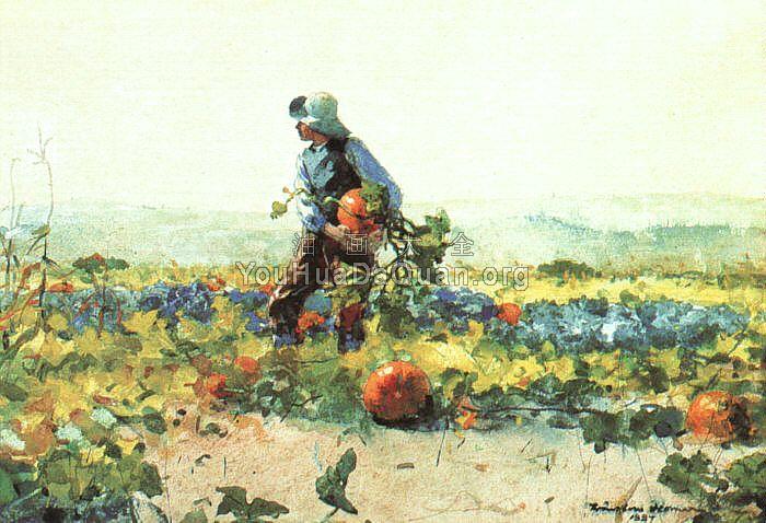 For to be a Farmer's Boy - 温斯洛·荷默